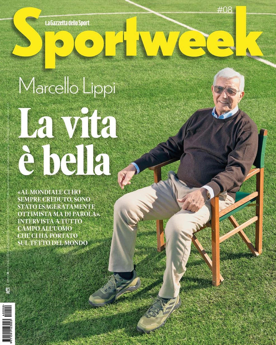 anteprima della prima pagina di sportweek-la-gazzetta-dello-sport del 23/02/2024