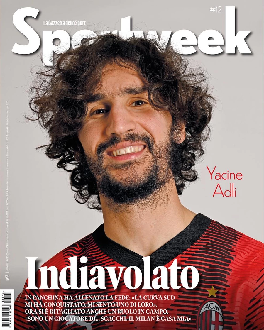anteprima della prima pagina di sportweek-la-gazzetta-dello-sport del 22/03/2024