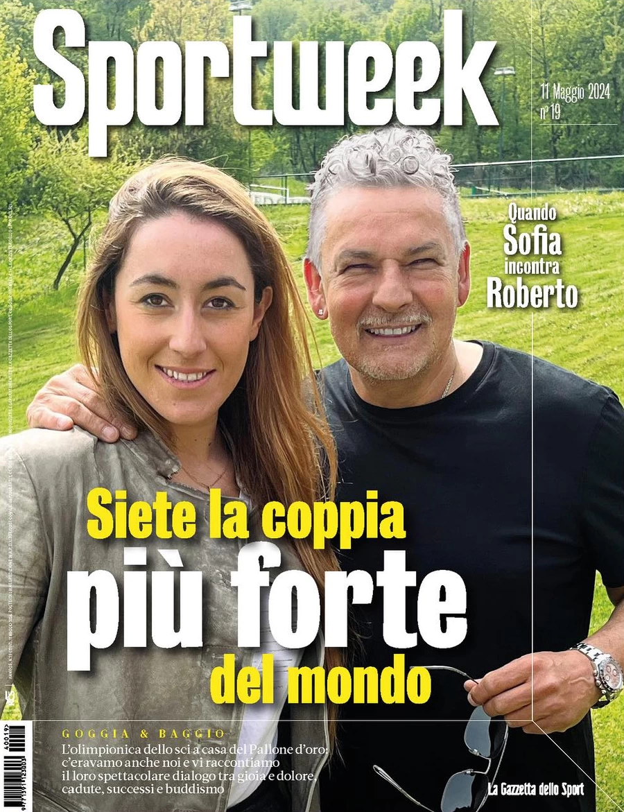 anteprima della prima pagina di sportweek-la-gazzetta-dello-sport del 10/05/2024