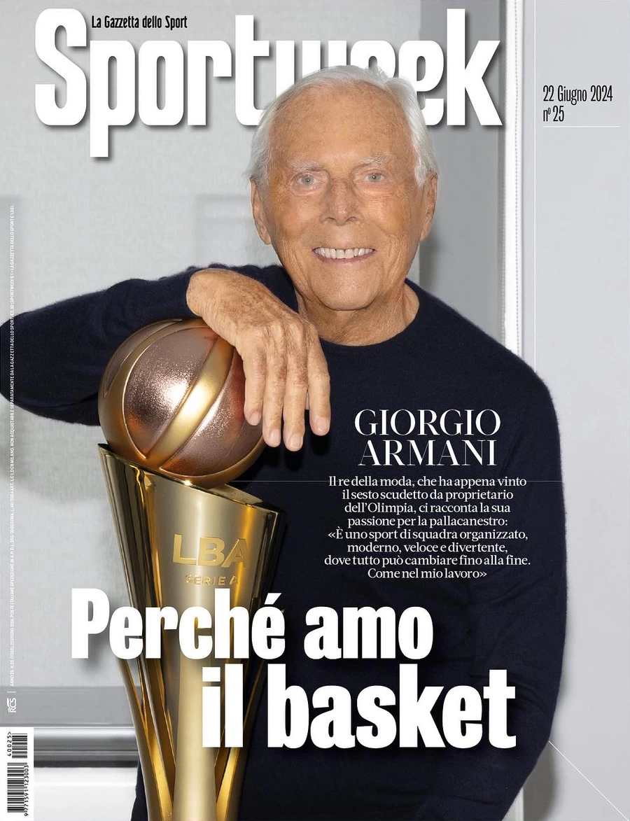 anteprima della prima pagina di sportweek-la-gazzetta-dello-sport del 21/06/2024