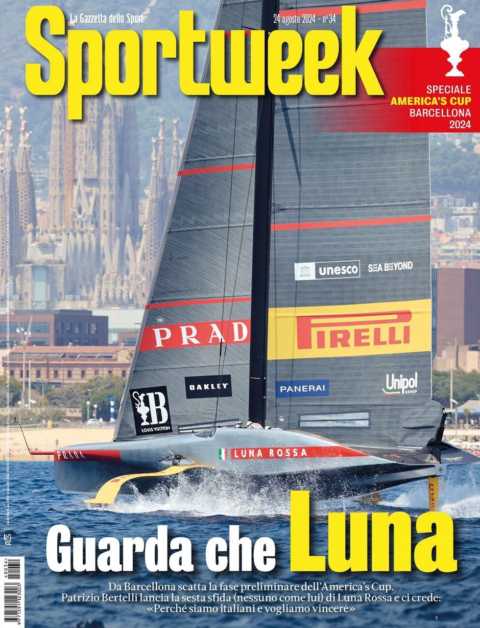 anteprima della prima pagina di sportweek-la-gazzetta-dello-sport del 24/08/2024