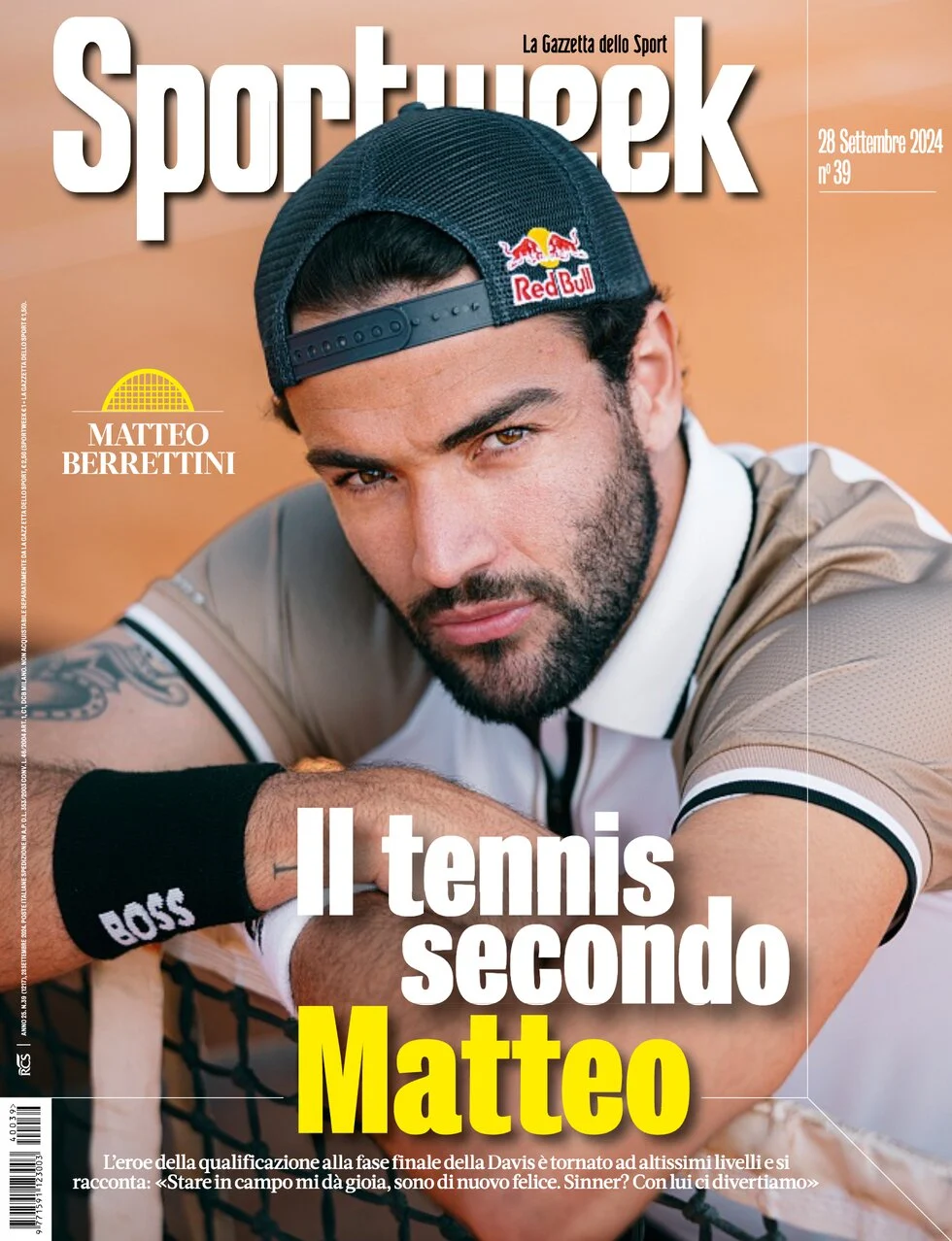 anteprima della prima pagina di sportweek-la-gazzetta-dello-sport del 28/09/2024