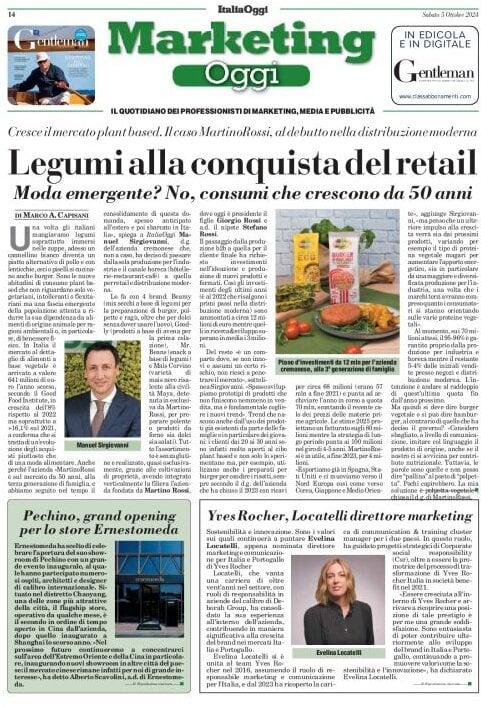 anteprima della prima pagina di marketing-oggi del 05/10/2024