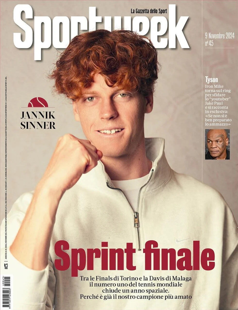 anteprima della prima pagina di sportweek-la-gazzetta-dello-sport del 08/11/2024