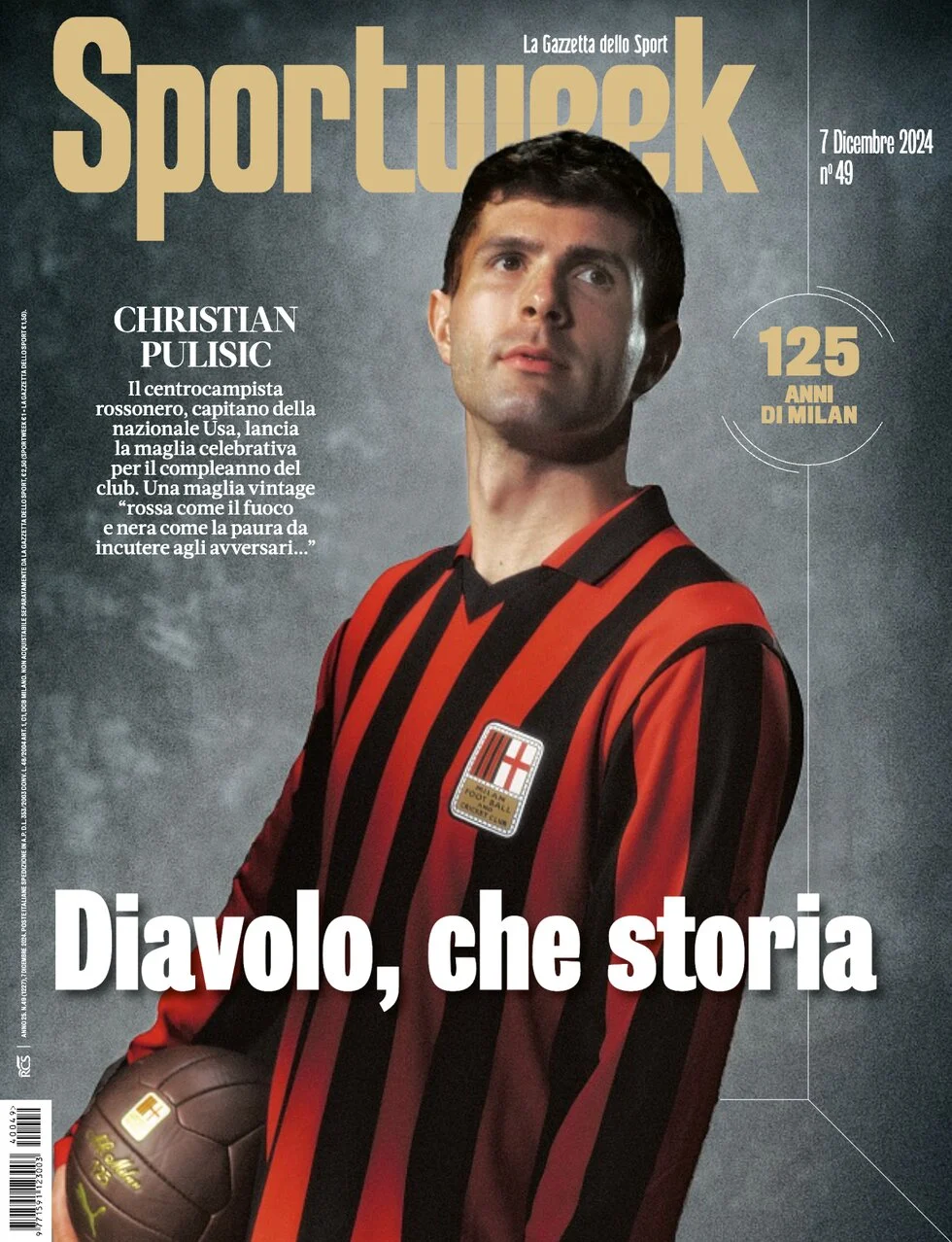 anteprima della prima pagina di sportweek-la-gazzetta-dello-sport del 08/12/2024