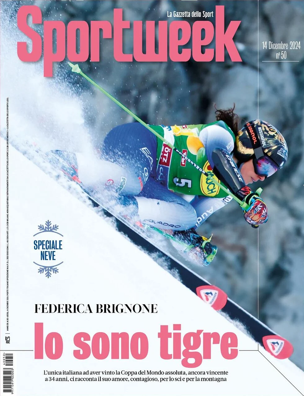 anteprima della prima pagina di sportweek-la-gazzetta-dello-sport del 14/12/2024