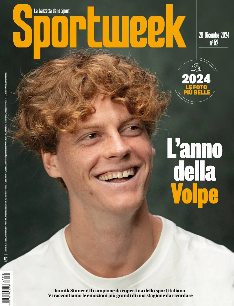 anteprima della prima pagina di sportweek-la-gazzetta-dello-sport del 28/12/2024