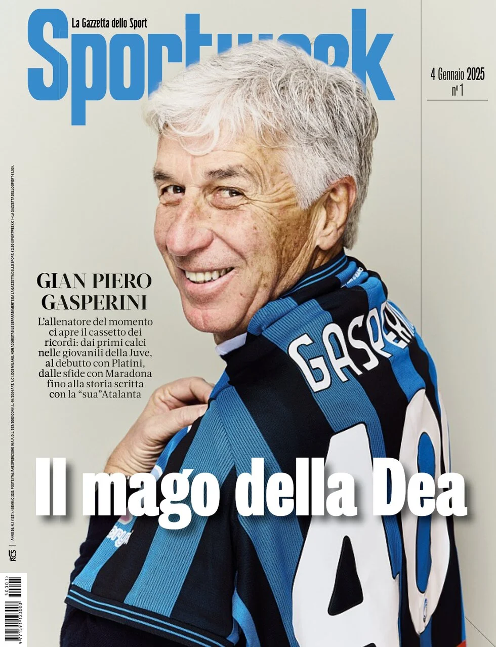 anteprima della prima pagina di sportweek-la-gazzetta-dello-sport del 04/01/2025