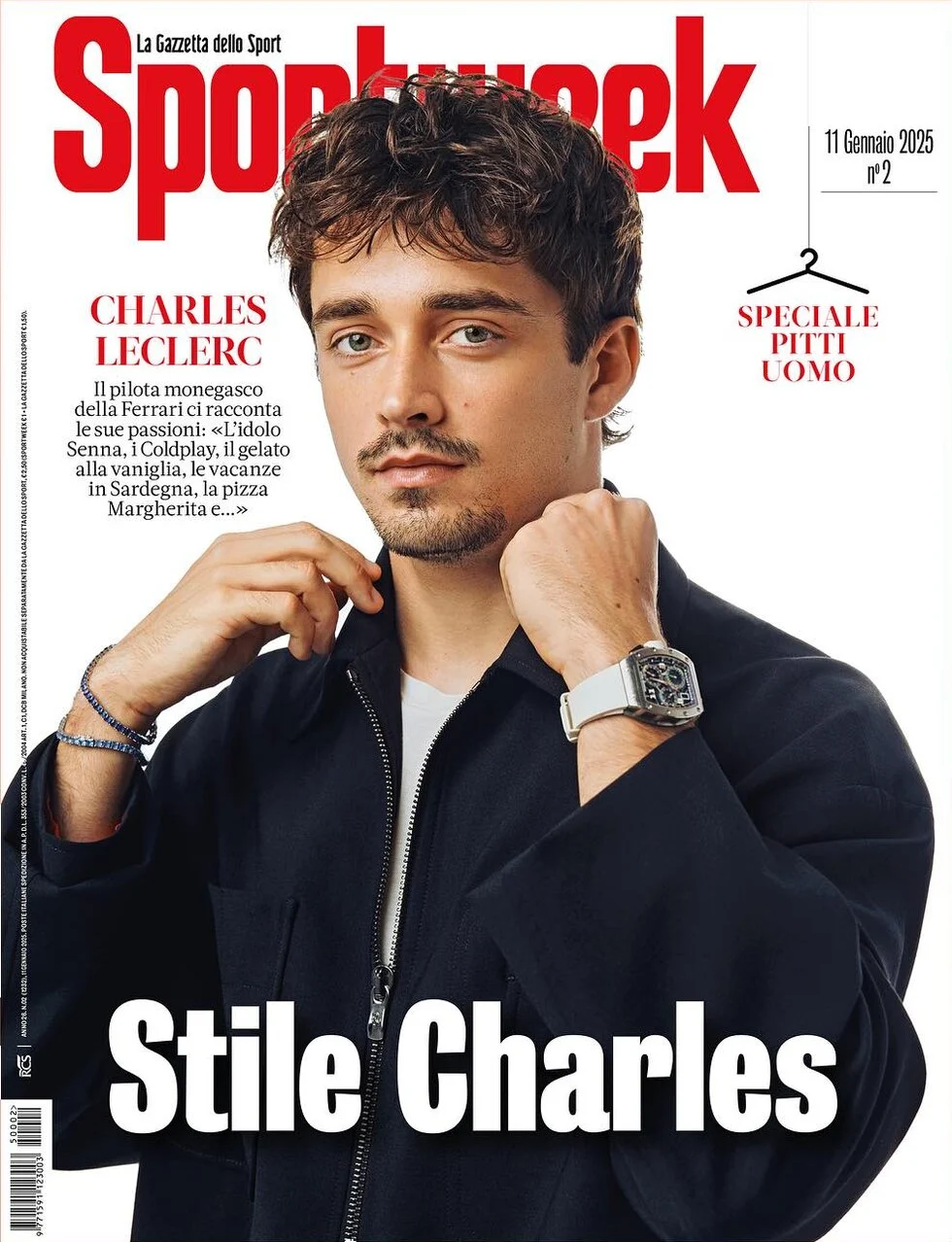 anteprima della prima pagina di sportweek-la-gazzetta-dello-sport del 11/01/2025