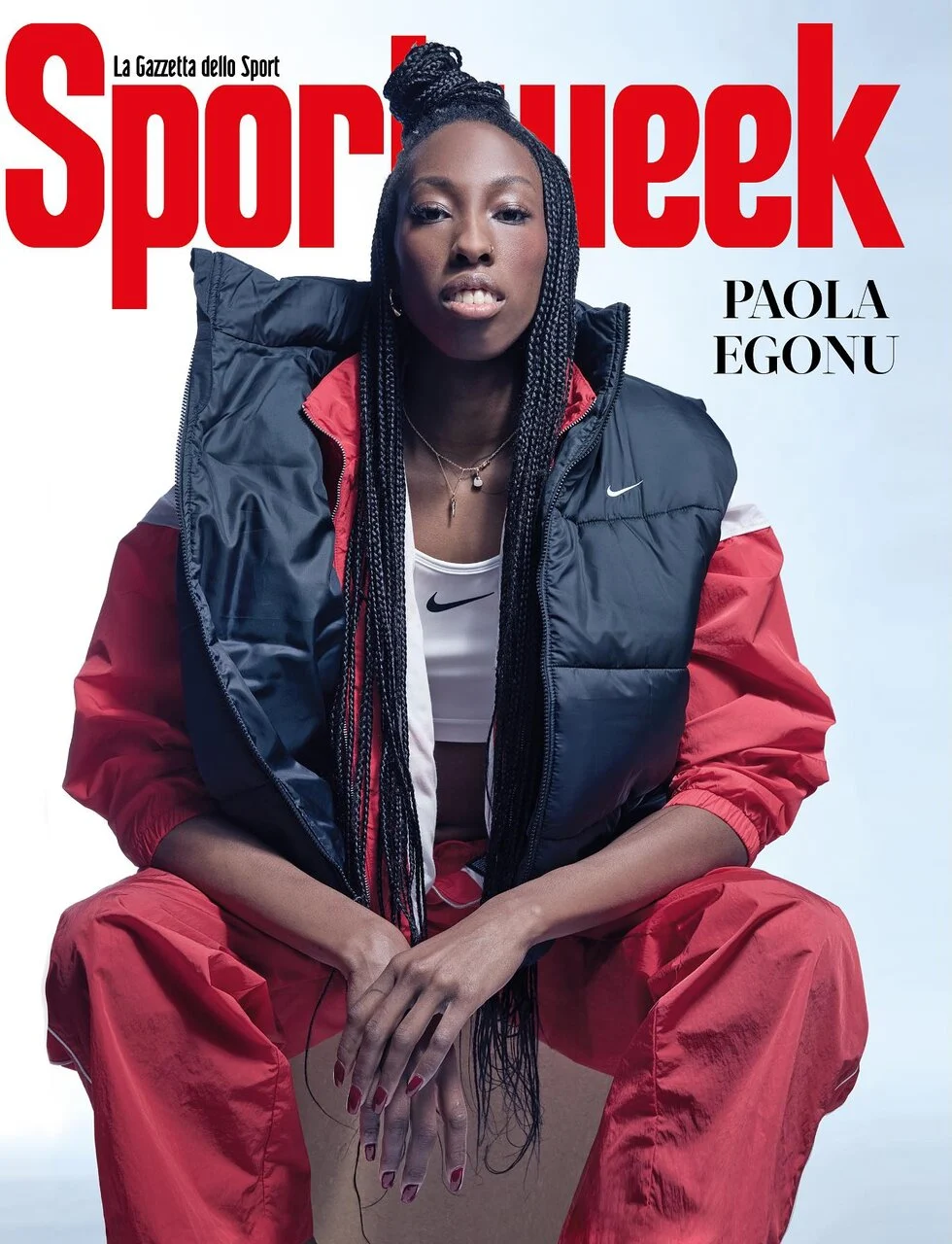 anteprima della prima pagina di sportweek-la-gazzetta-dello-sport del 25/01/2025
