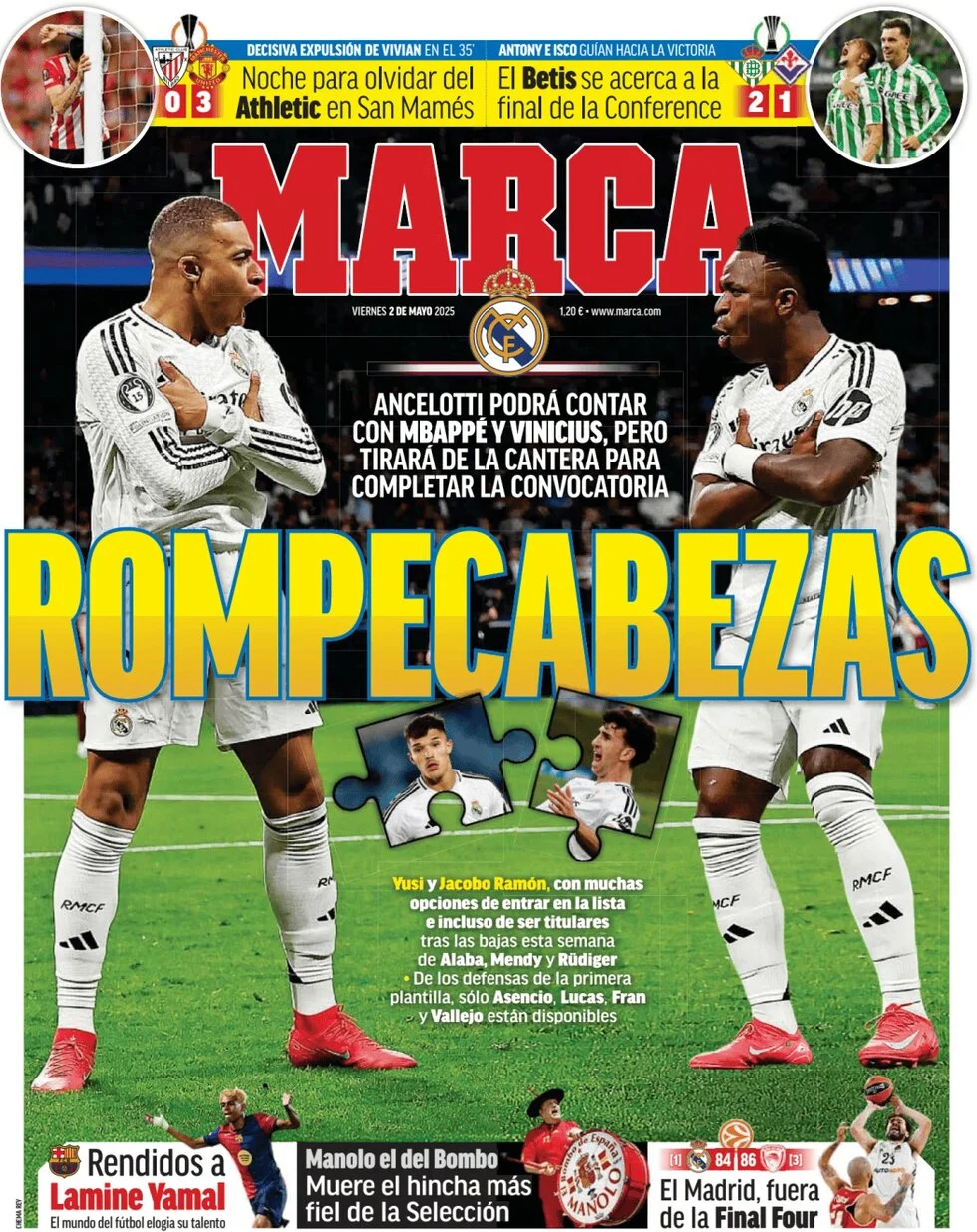 anteprima della prima pagina di Marca