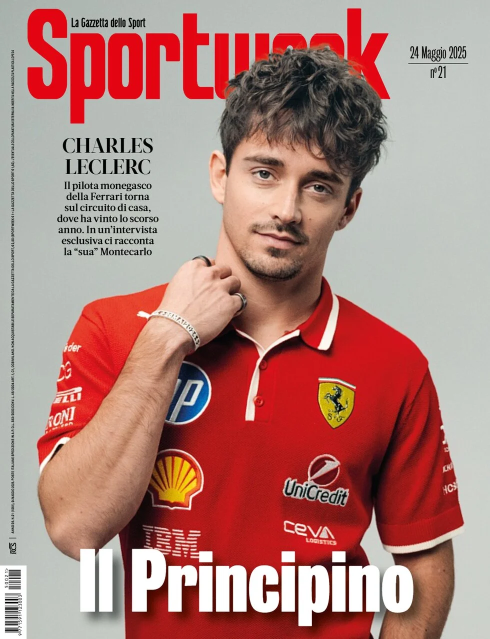 anteprima della prima pagina di sportweek-la-gazzetta-dello-sport del 24/05/2025