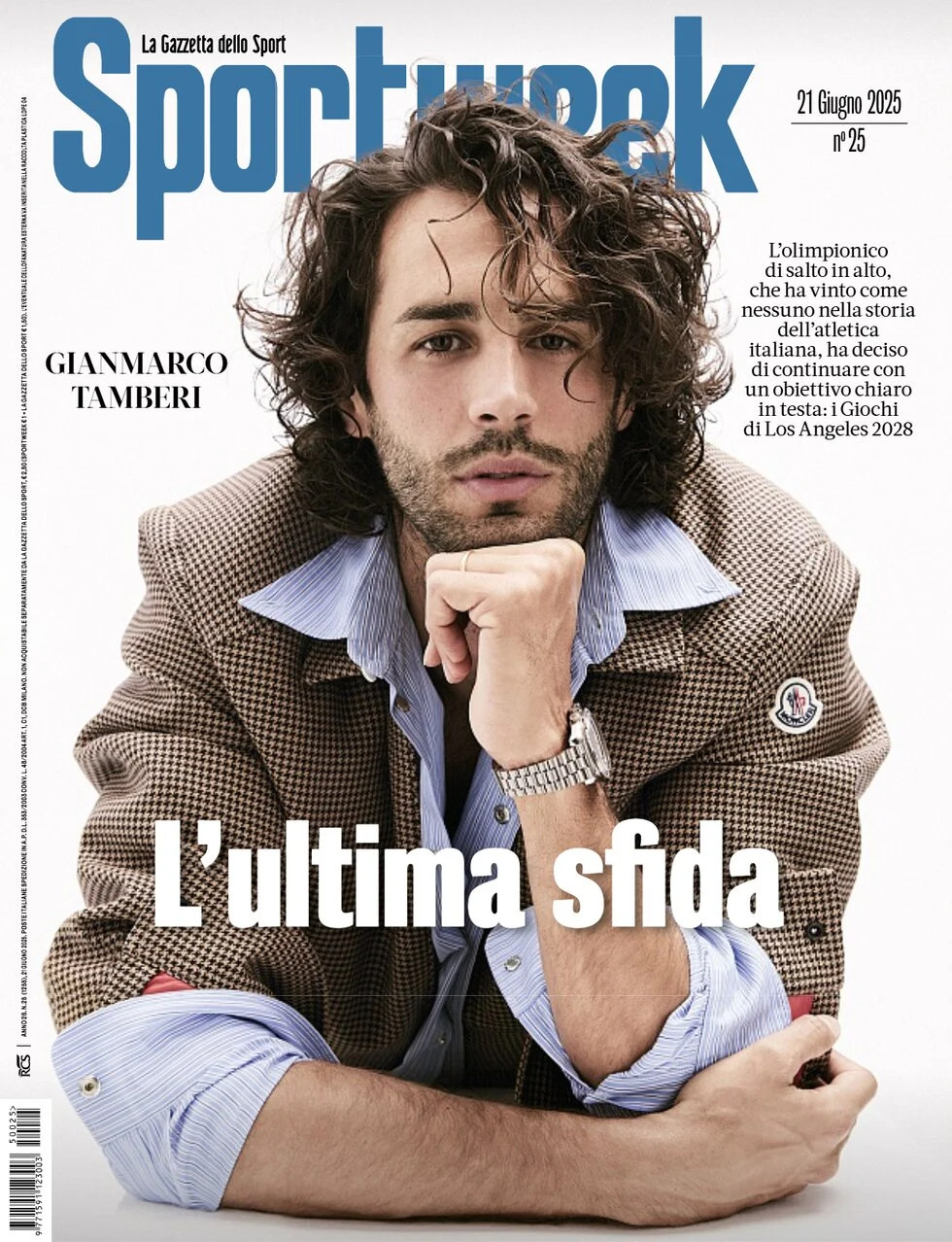 anteprima della prima pagina di sportweek-la-gazzetta-dello-sport del 21/06/2025