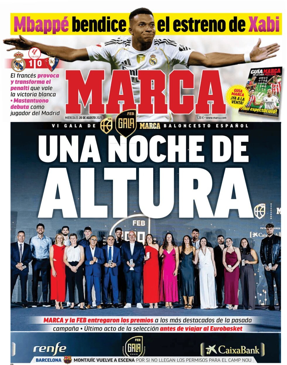 anteprima della prima pagina di Marca